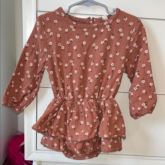 Floral Ruffle Dress - Picture 1 of 7